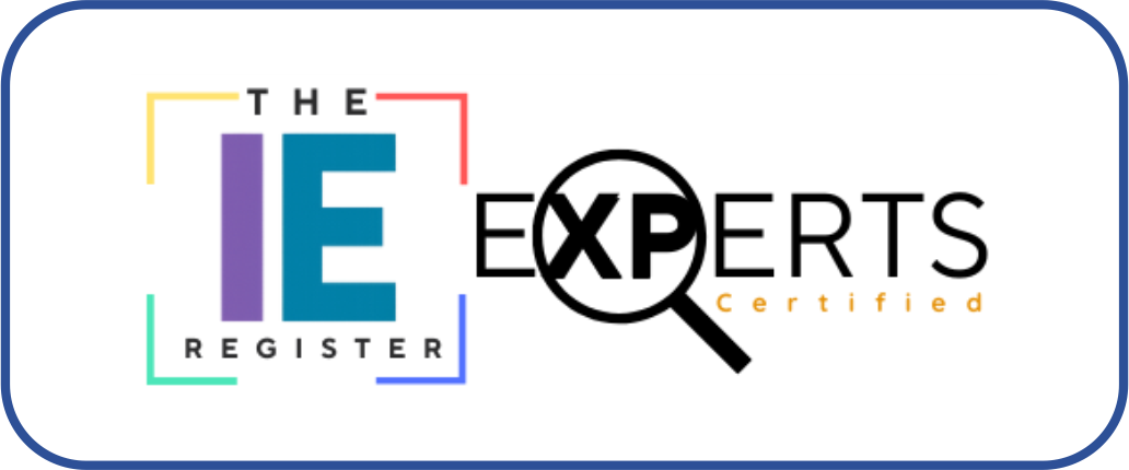 IE Register Experts Certified